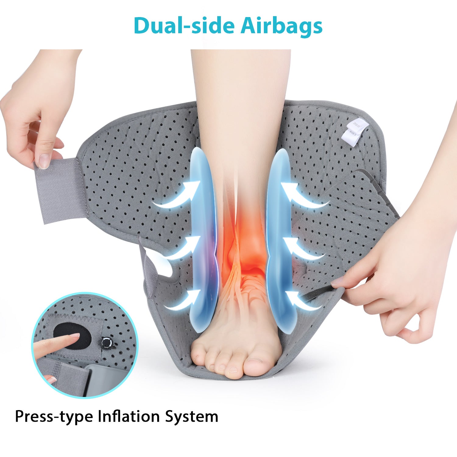 KD Orthopedic Walking Boot – Adjustable Air Cam Walker for Ankle Injuries, Fractures & Mobility Support