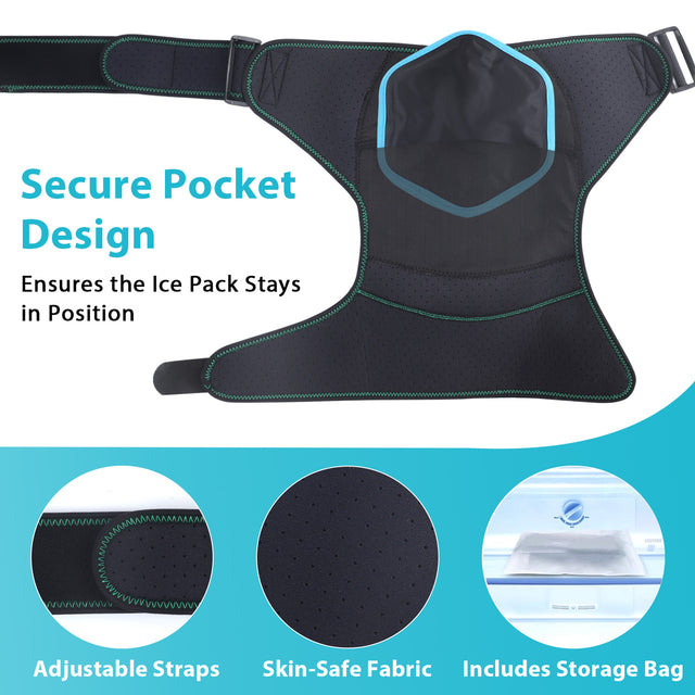 Shoulder Ice Brace for Rotator Cuff Relief | KD Brace