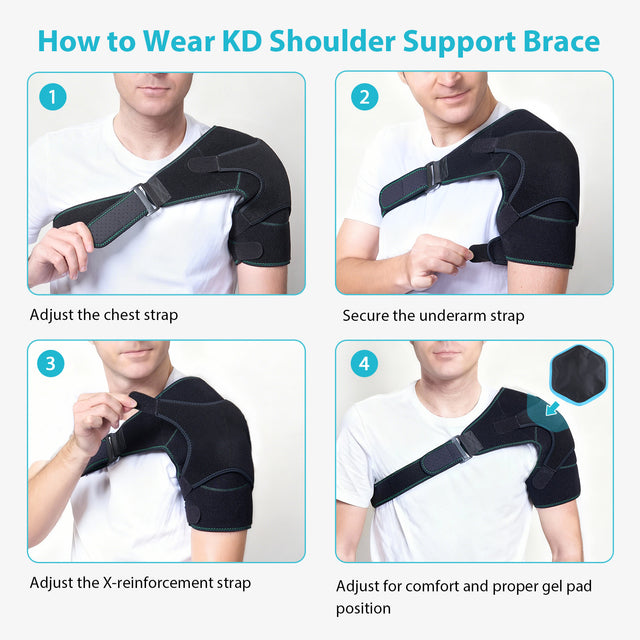 Shoulder Ice Brace for Rotator Cuff Relief | KD Brace