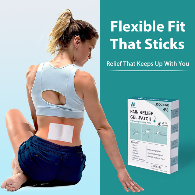 4% Lidocaine Pain Relief Patches | KD Brace