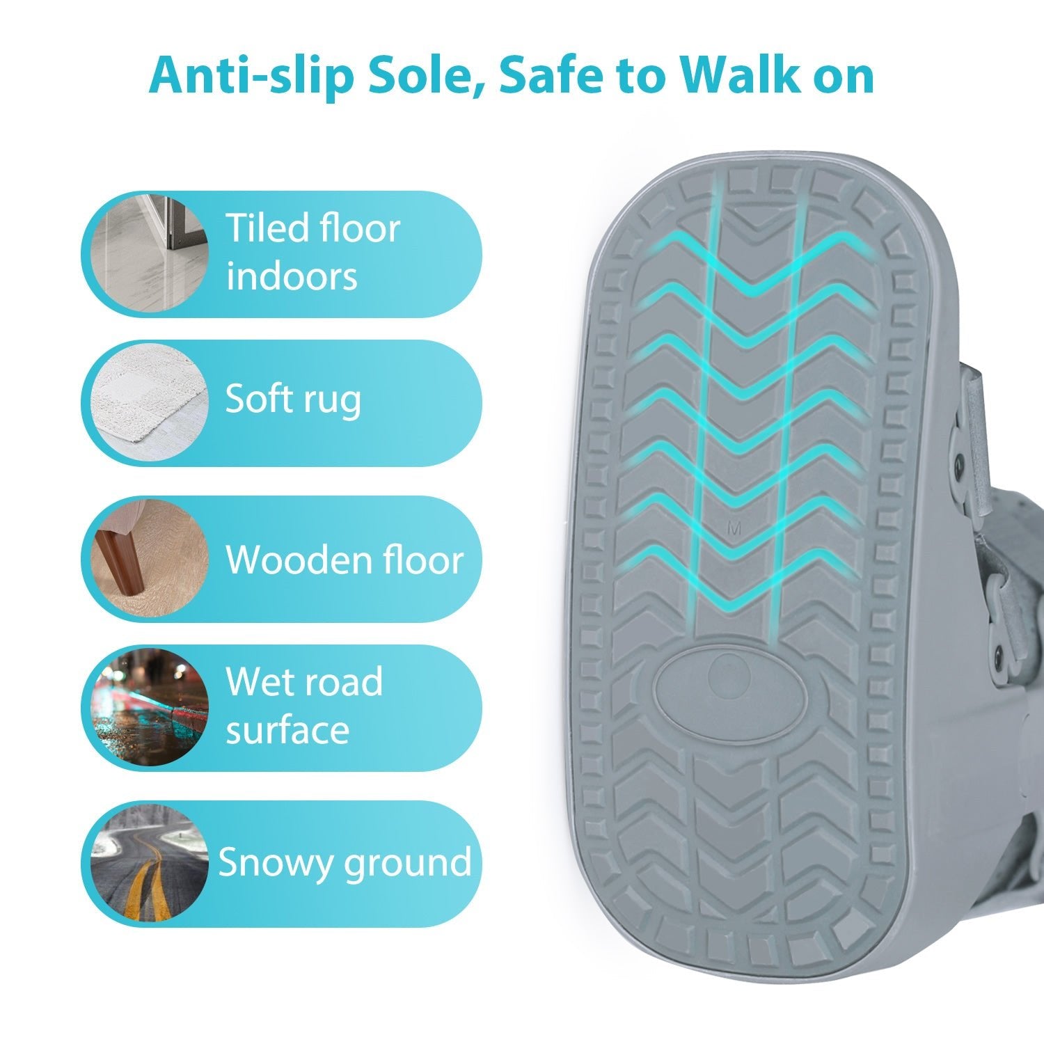 KD Orthopedic Walking Boot – Adjustable Air Cam Walker for Ankle Injuries, Fractures & Mobility Support