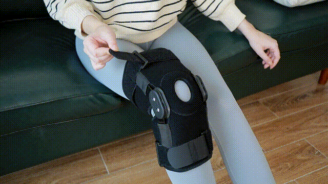 KD Pro Hinged Knee Brace – 3-Way Stabilization for ACL/MCL Recovery, Sports & Daily Support