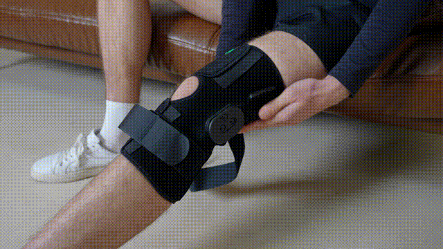 KD Hinged Knee Brace with Precision Locking Dials – Adjustable ROM for ACL/MCL Support, Sports & Recovery