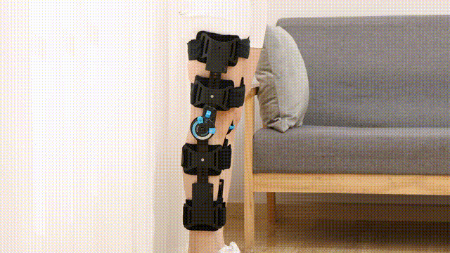 KD Hinged ROM Knee Brace – Adjustable Support with Precision Locking Dials