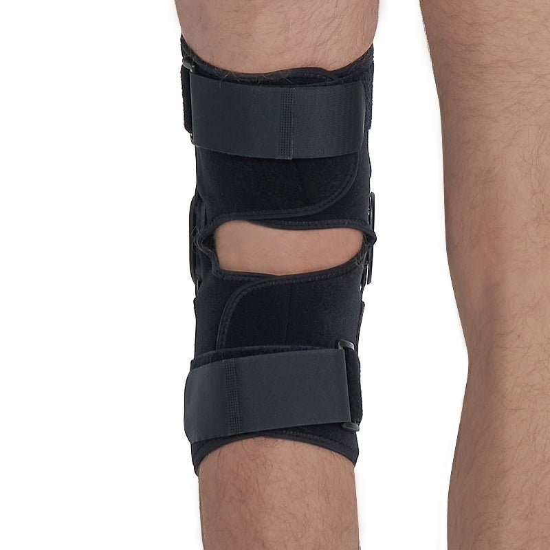 KD Pro Hinged Knee Brace – 3-Way Stabilization for ACL/MCL Recovery, Sports & Daily Support