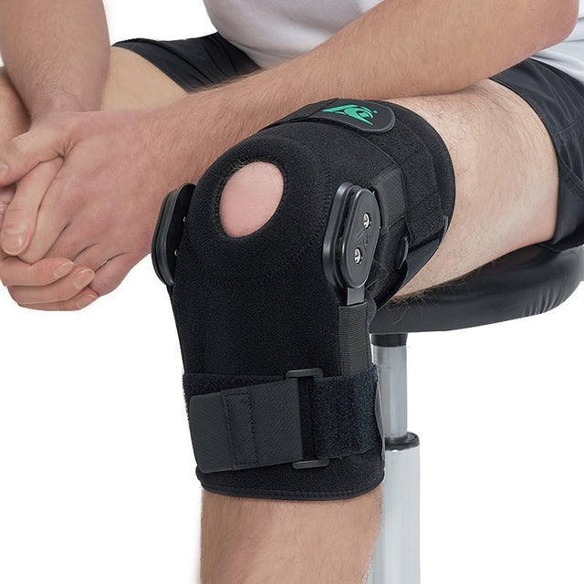 KD Pro Hinged Knee Brace – 3-Way Stabilization for ACL/MCL Recovery, Sports & Daily Support