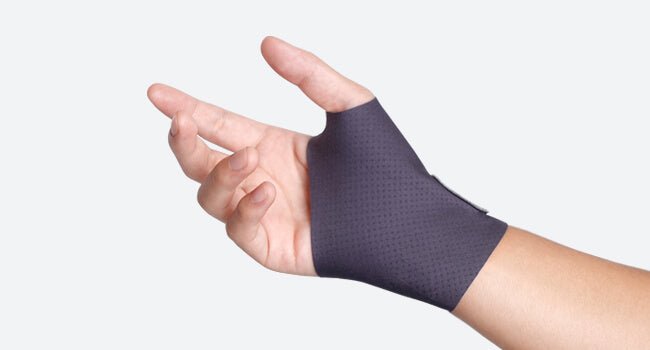 KD CMC Thumb Brace Elite - Enhanced Comfortable Support for Arthritis & Joint Pain Relief - Black