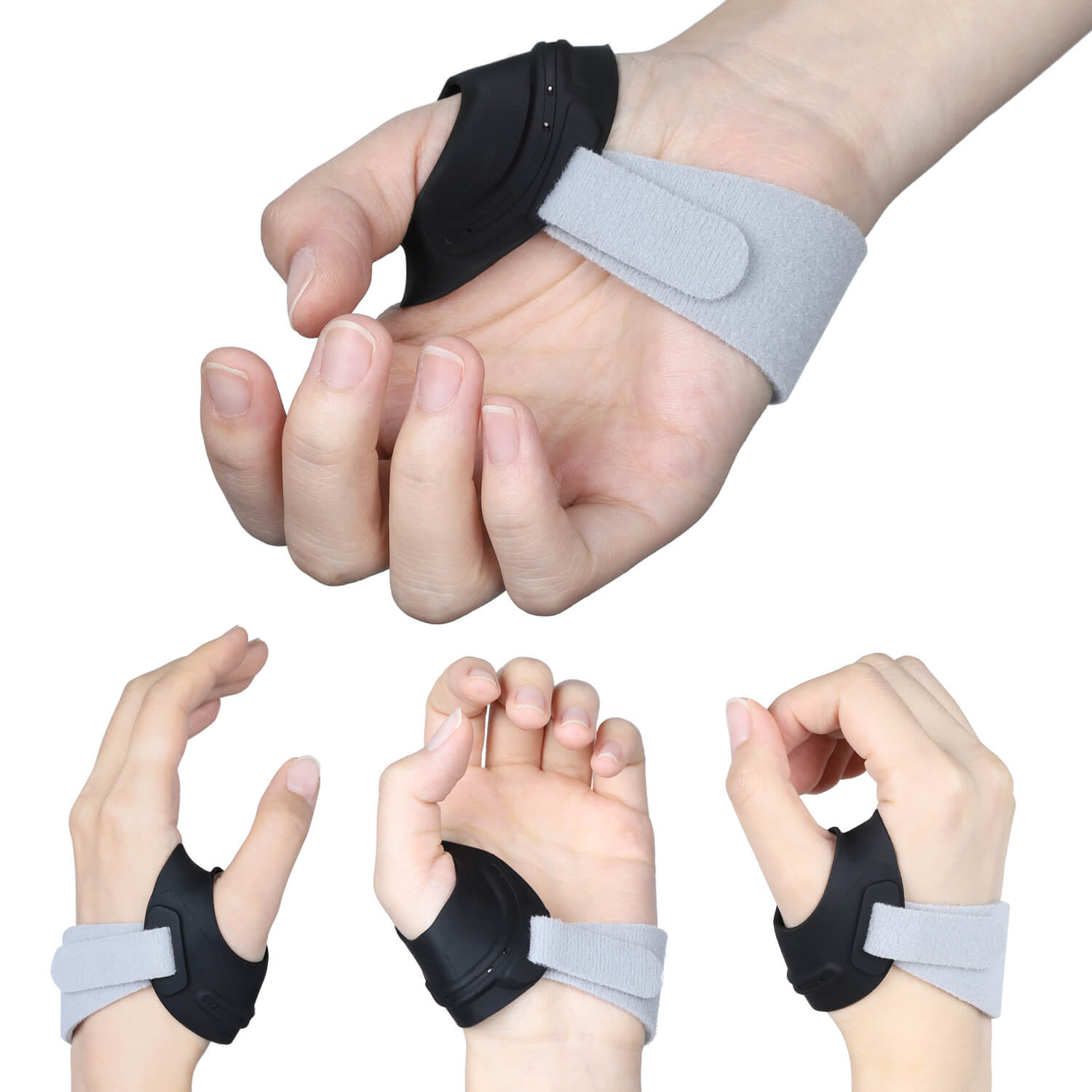 KD CMC Thumb Brace Elite - Enhanced Comfortable Support for Arthritis & Joint Pain Relief - Black