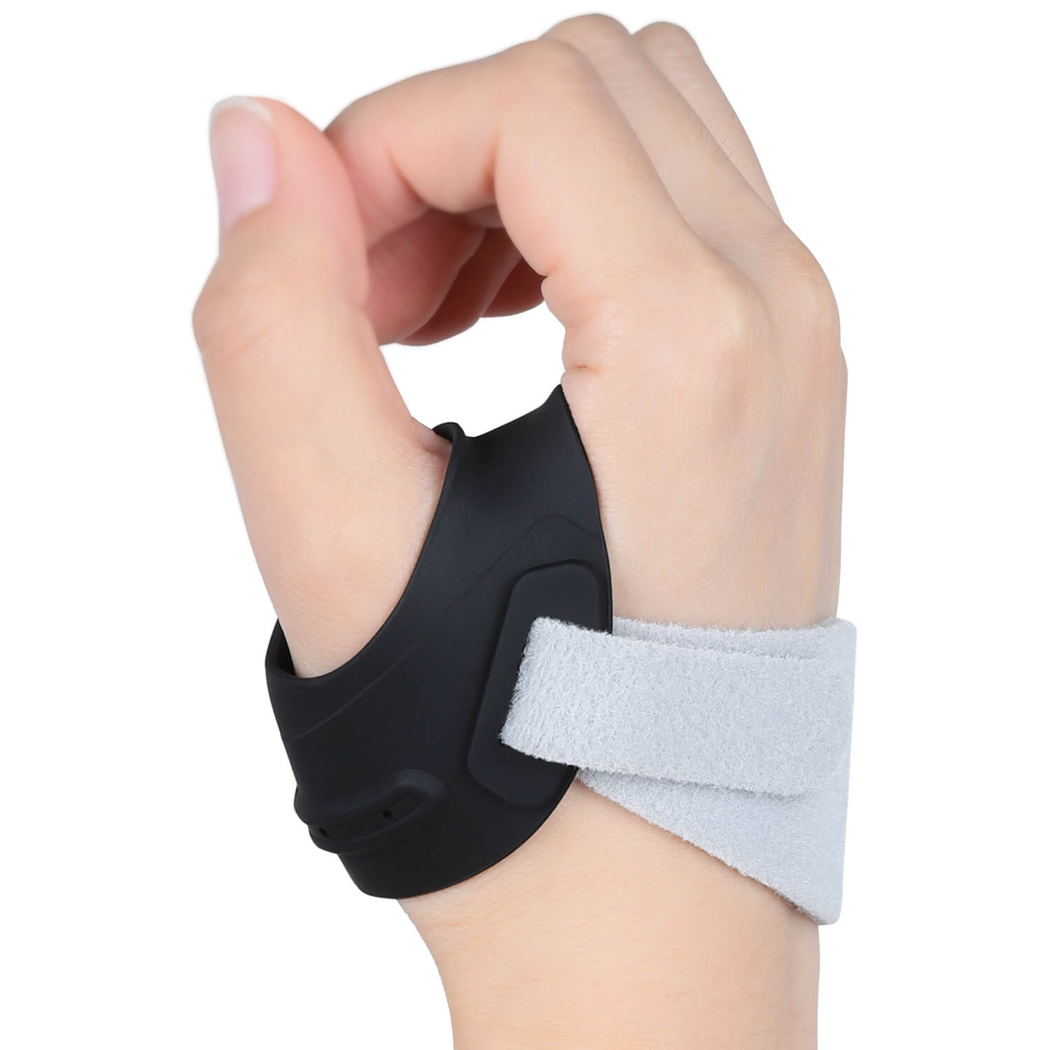 KD CMC Thumb Brace Elite - Enhanced Comfortable Support for Arthritis & Joint Pain Relief - Black