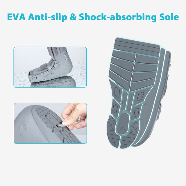 KD Short Air Walker Boot – Adjustable Ankle Support for Injury Recovery & Post-Surgery Rehabilitation