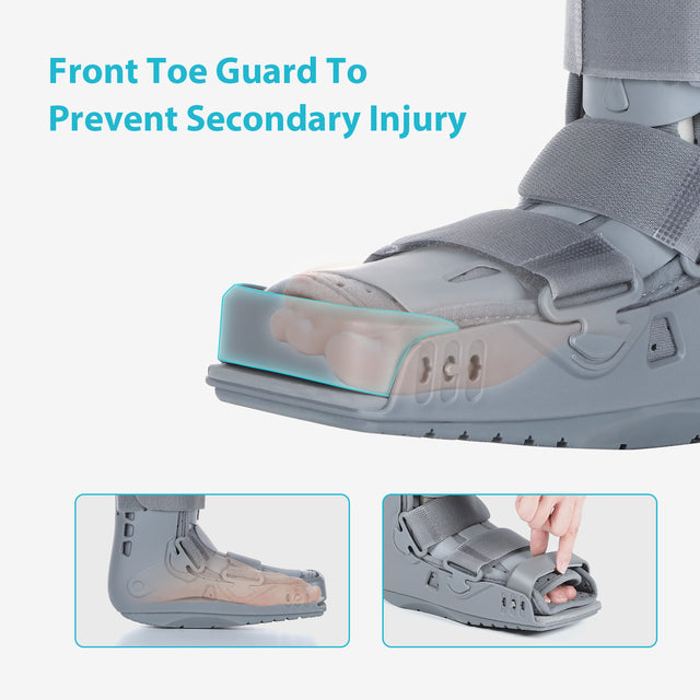 KD Short Air Walker Boot – Adjustable Ankle Support for Injury Recovery & Post-Surgery Rehabilitation