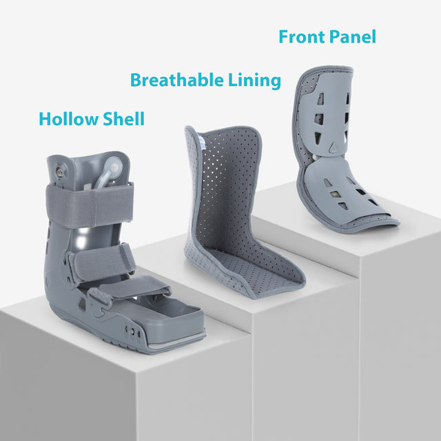 KD Short Air Walker Boot – Adjustable Ankle Support for Injury Recovery & Post-Surgery Rehabilitation