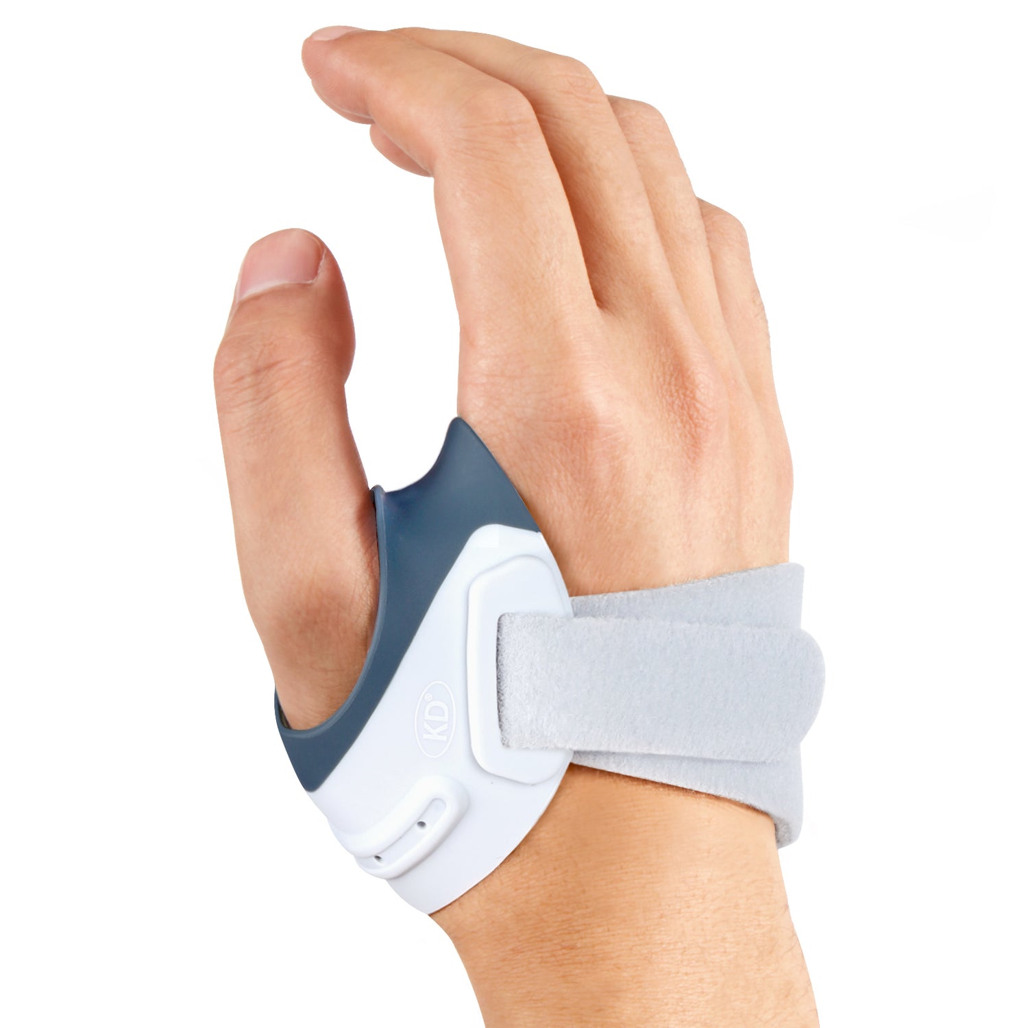 KD CMC Thumb Brace Elite - Enhanced Comfortable Support for Arthritis & Joint Pain Relief - Grey