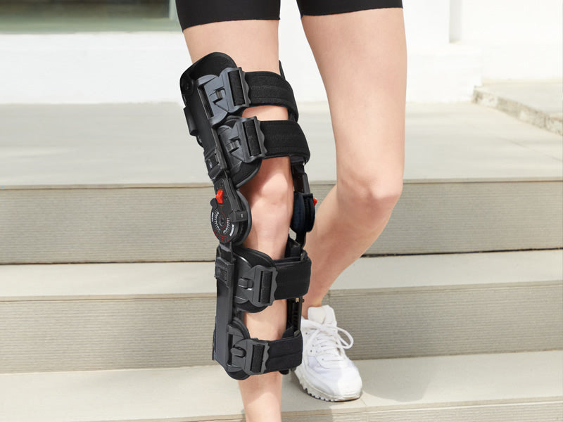 External Rotation Lock For Knee Connecting Lock Brace for Knee Recovery | Stable Support by KD Brace ...