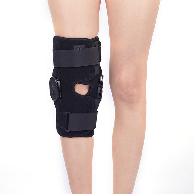 Hinged Knee Brace with Precision Locking Dials