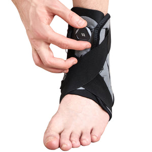 Ankle Brace with Adjustable Knob