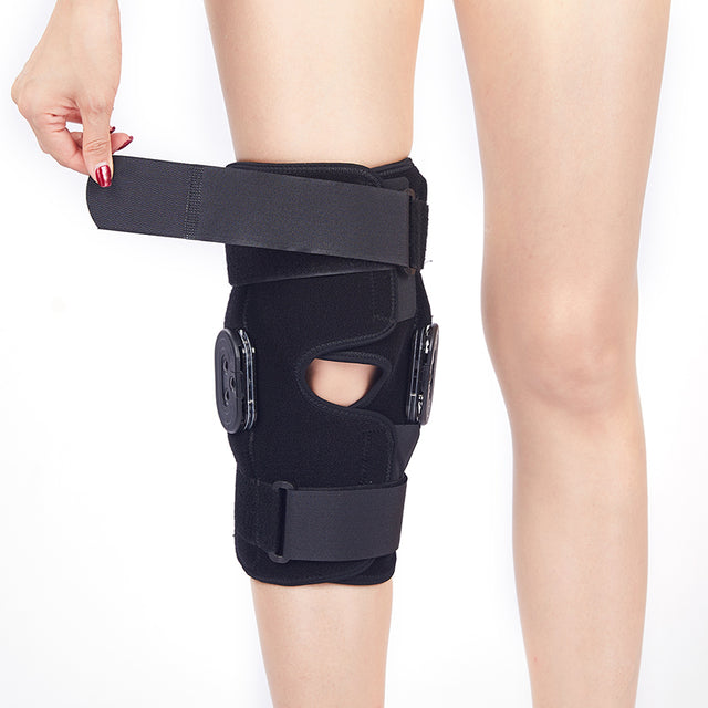 Hinged Knee Brace with Precision Locking Dials