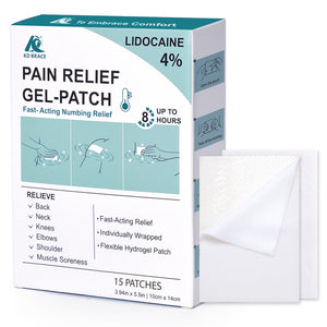 4% Lidocaine Pain Relief Patches | KD Brace