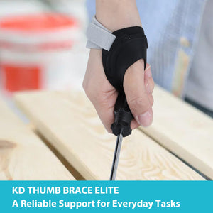 CMC Thumb Brace for Arthritis & Joint Pain Relief – Black | KD Brace