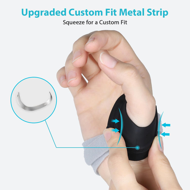 CMC Thumb Brace for Arthritis & Joint Pain Relief – Black | KD Brace