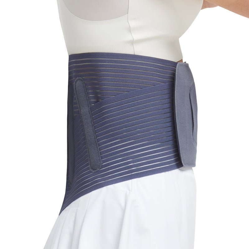 KD Comfort Back Brace - Breathable Adjustable Lumbar Support Belt for All-Day Wear