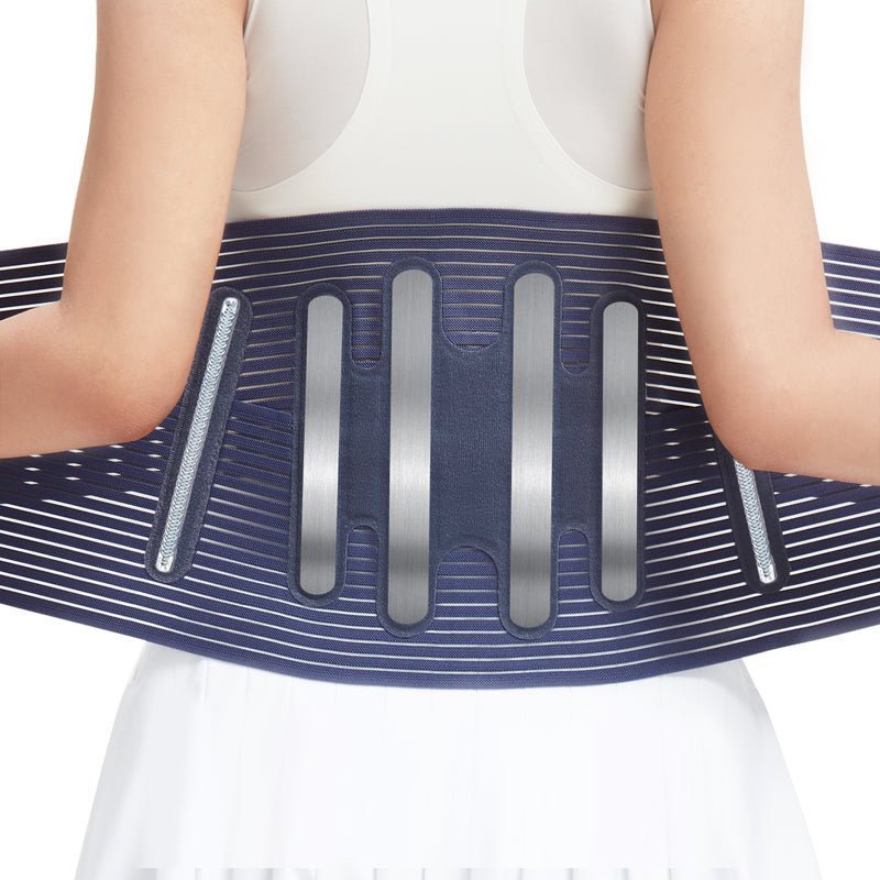 KD Comfort Back Brace - Breathable Adjustable Lumbar Support Belt for All-Day Wear