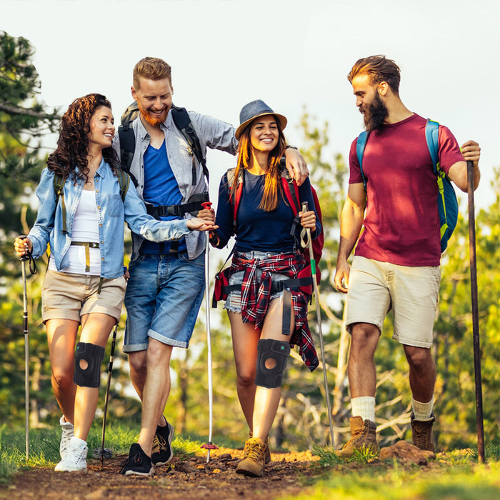 Hiking with a KD knee brace